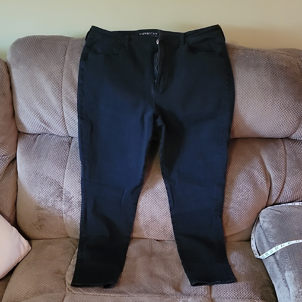 Black AE High-Rise Jeggings